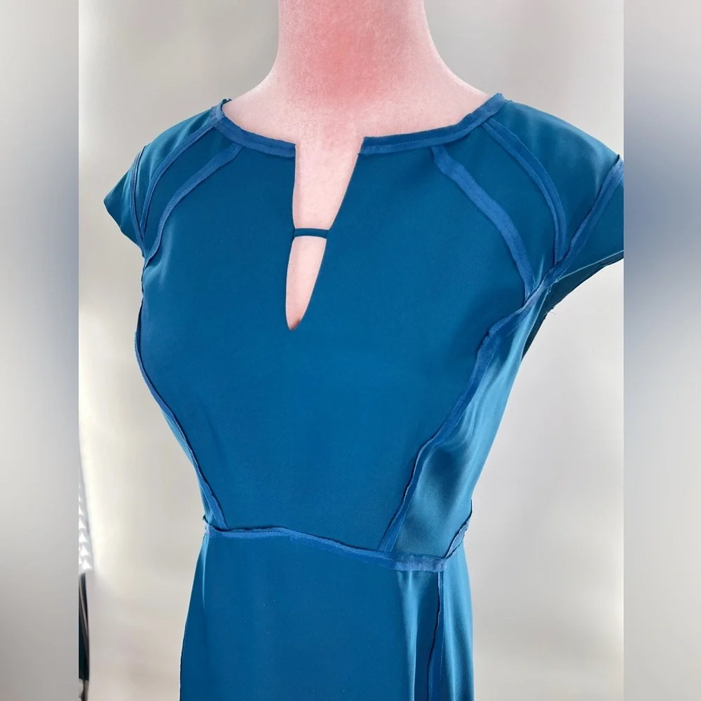 Rebecca Taylor Blue Dress - Picture 6 of 12